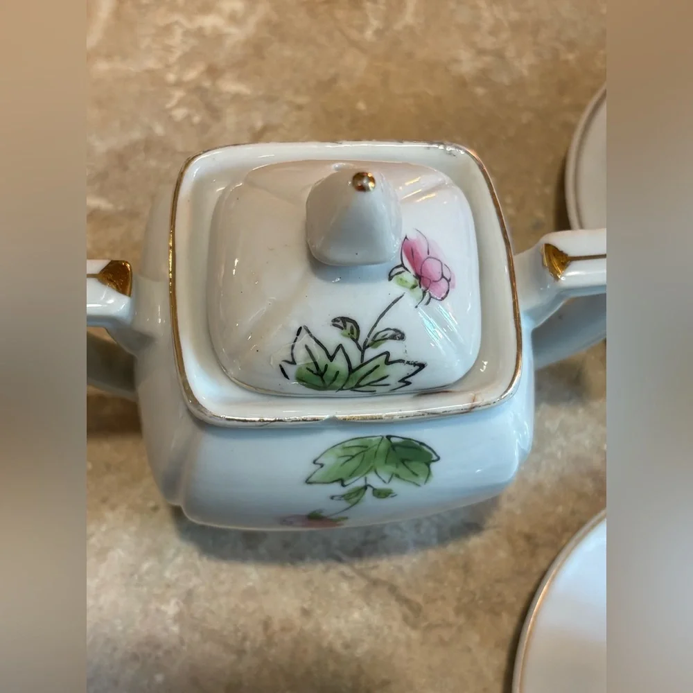 RARE Vintage Hadson Chinaware tea set, made in Occupied Japan